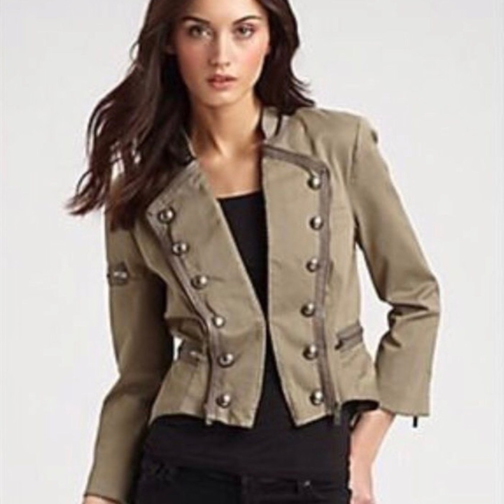 BCBG Military Jacket sz s